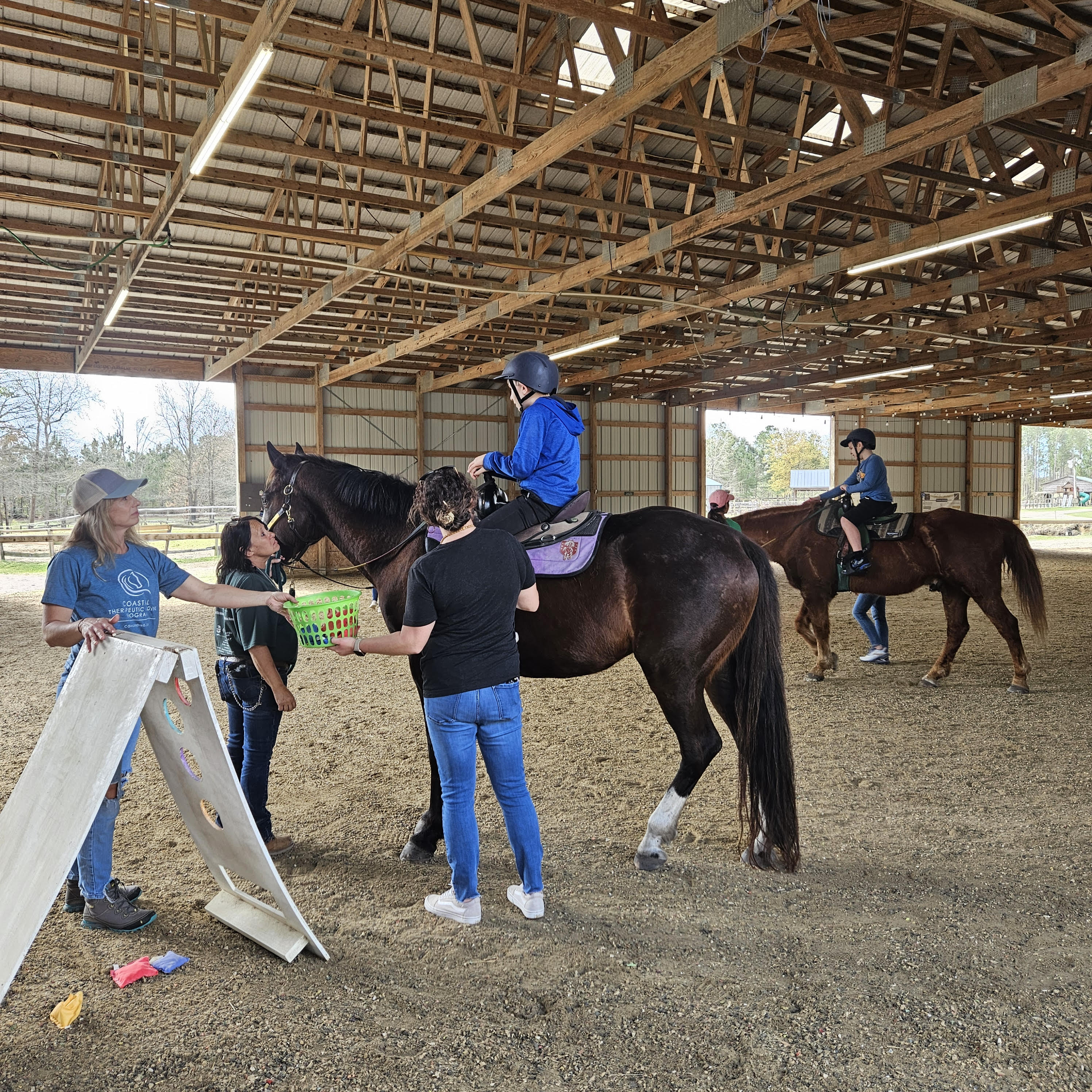 The Coastal Therapeutic Riding Program banner