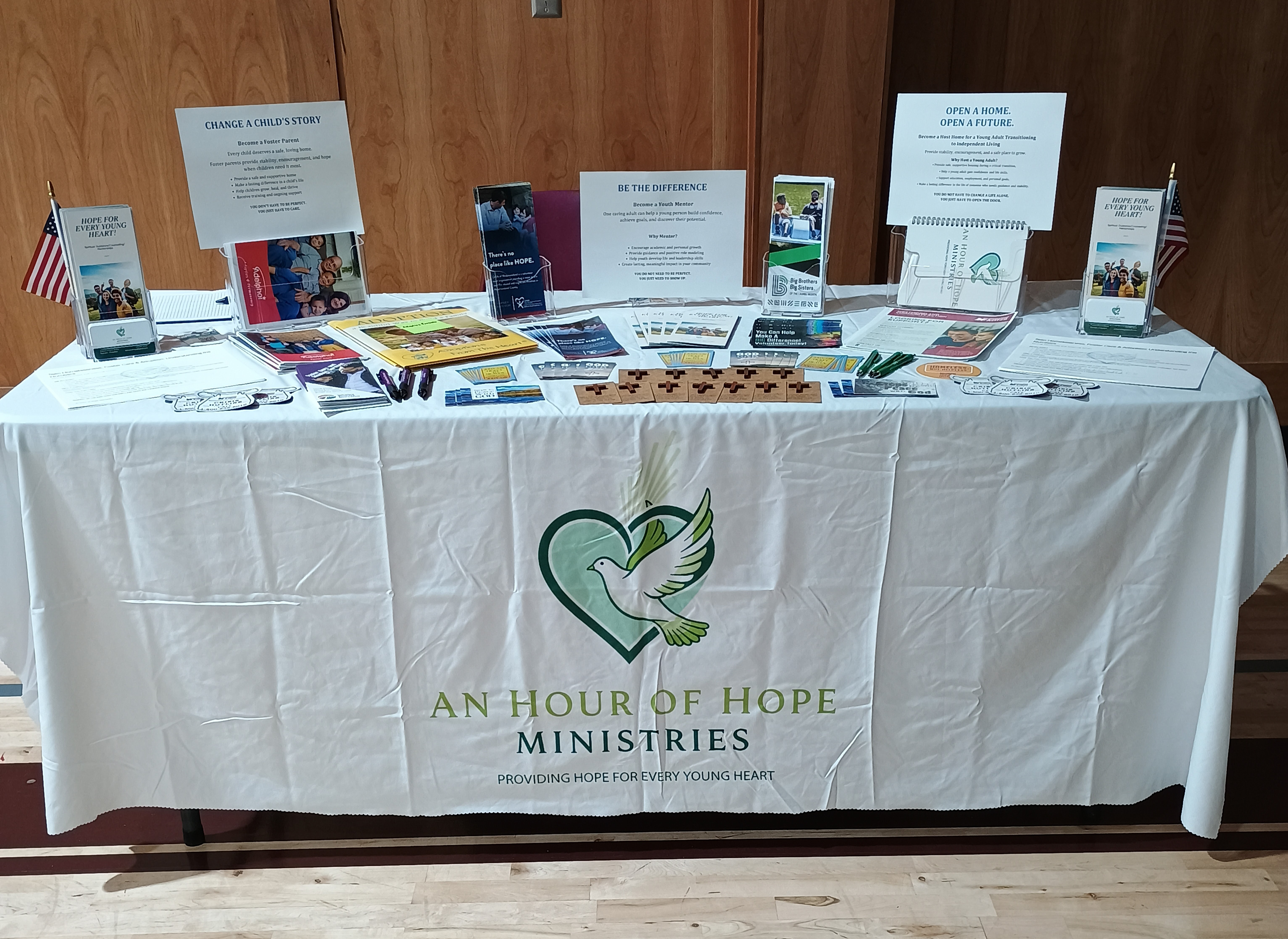 An Hour of Hope Ministries banner